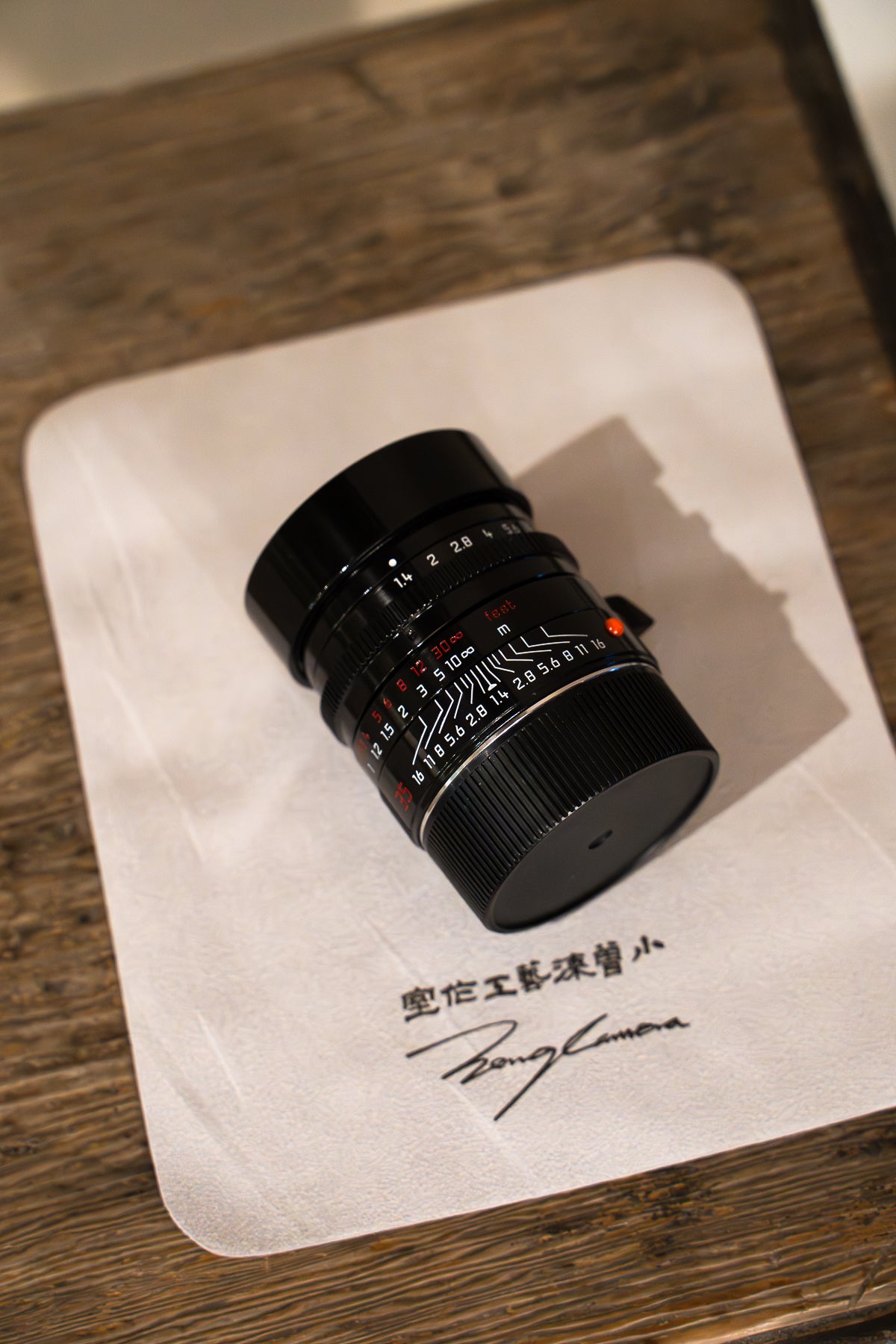 35mm Lens Custom Glossy Black Repaint