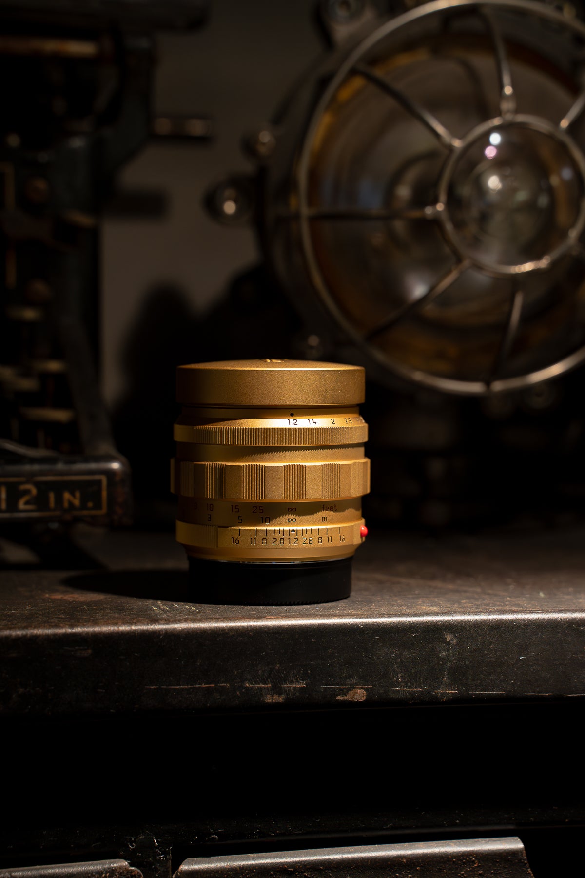 50mm F1.2 Lens 24K GLODEN/Reproduction brass kit