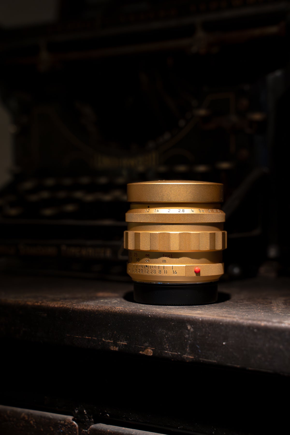 50mm F1.2 Lens 24K GLODEN/Reproduction brass kit