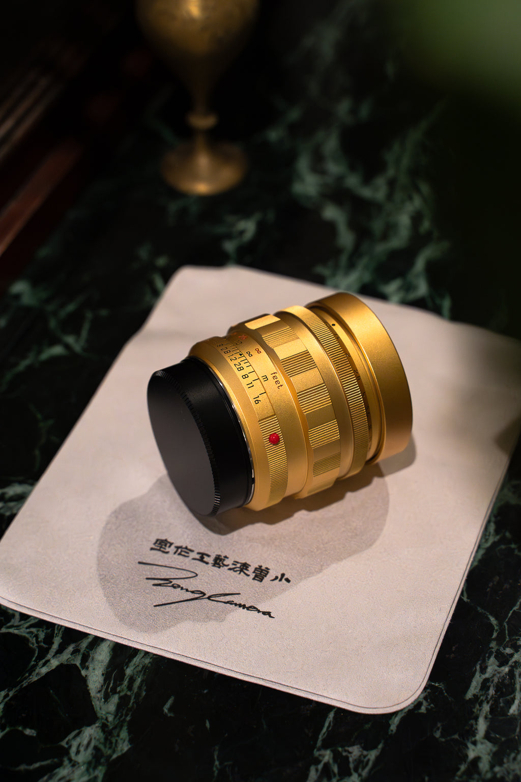 50mm F1.2 Lens 24K GLODEN/Reproduction brass kit