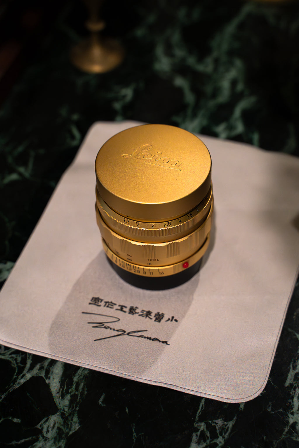 50mm F1.2 Lens 24K GLODEN/Reproduction brass kit