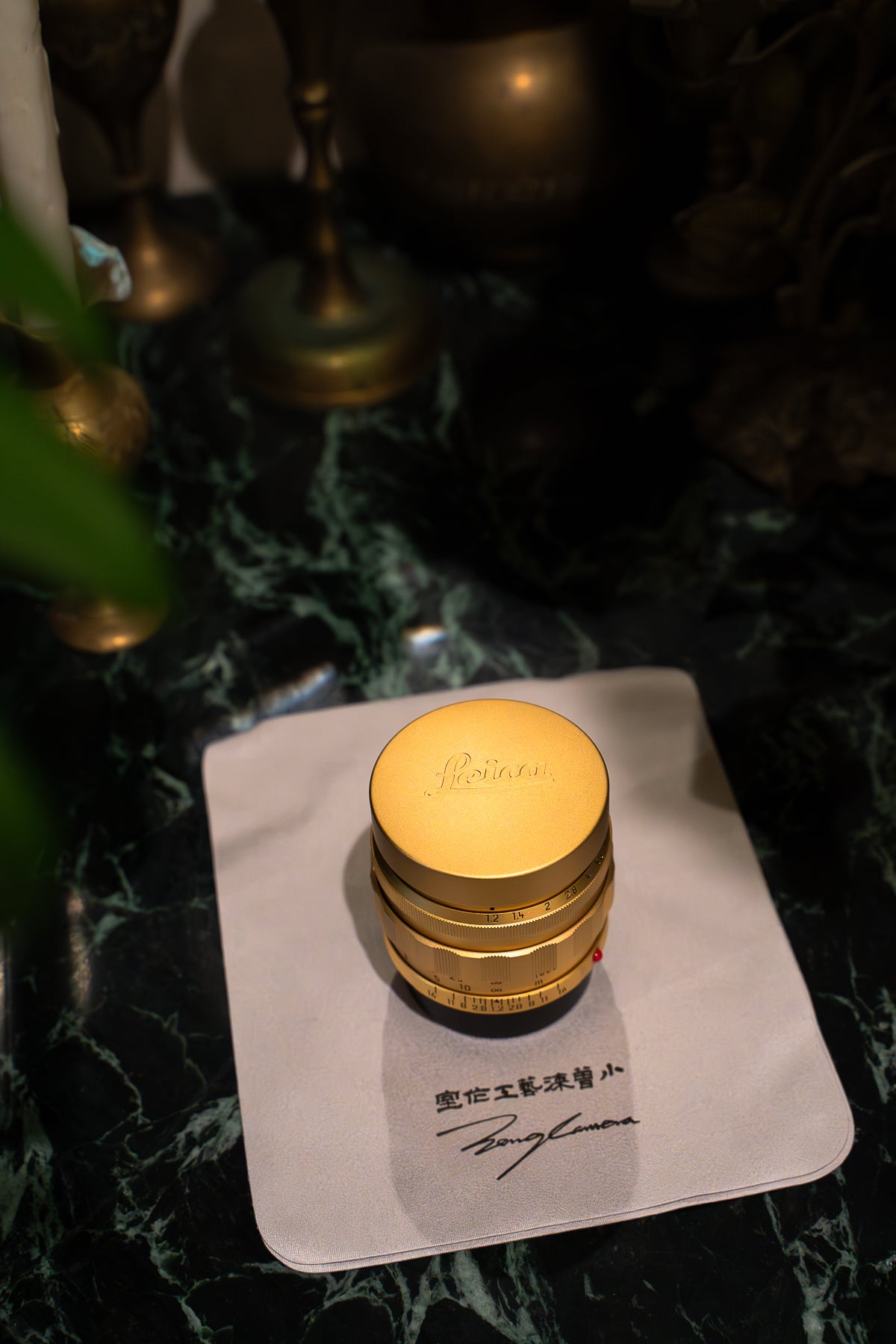 50mm F1.2 Lens 24K GLODEN/Reproduction brass kit