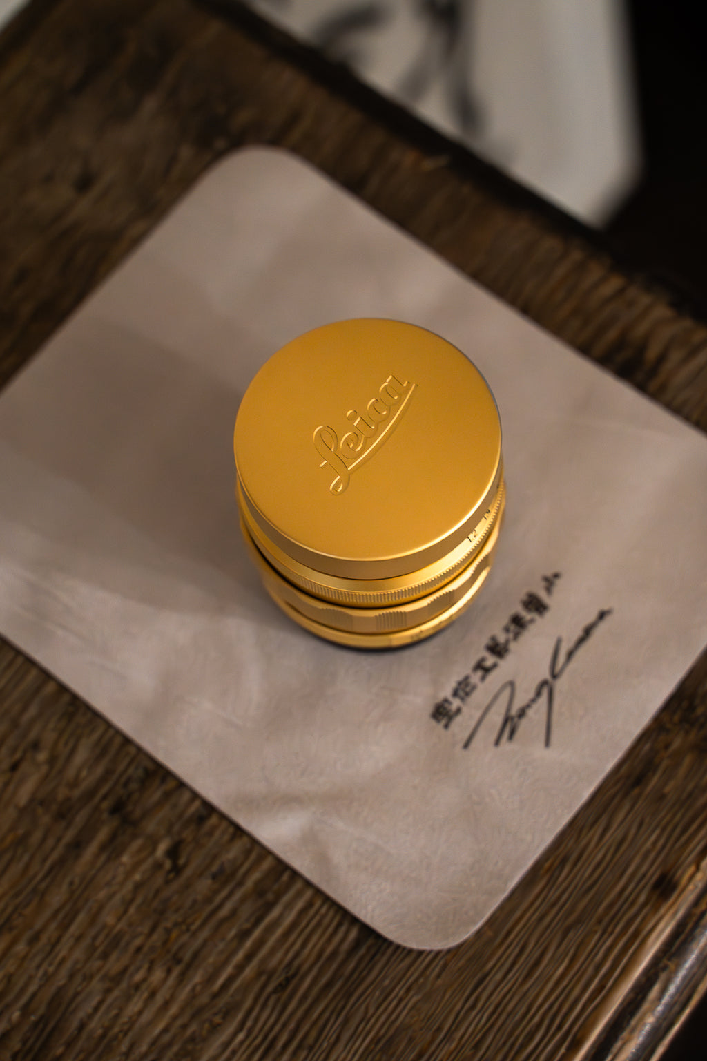 50mm F1.2 Lens 24K GLODEN/Reproduction brass kit