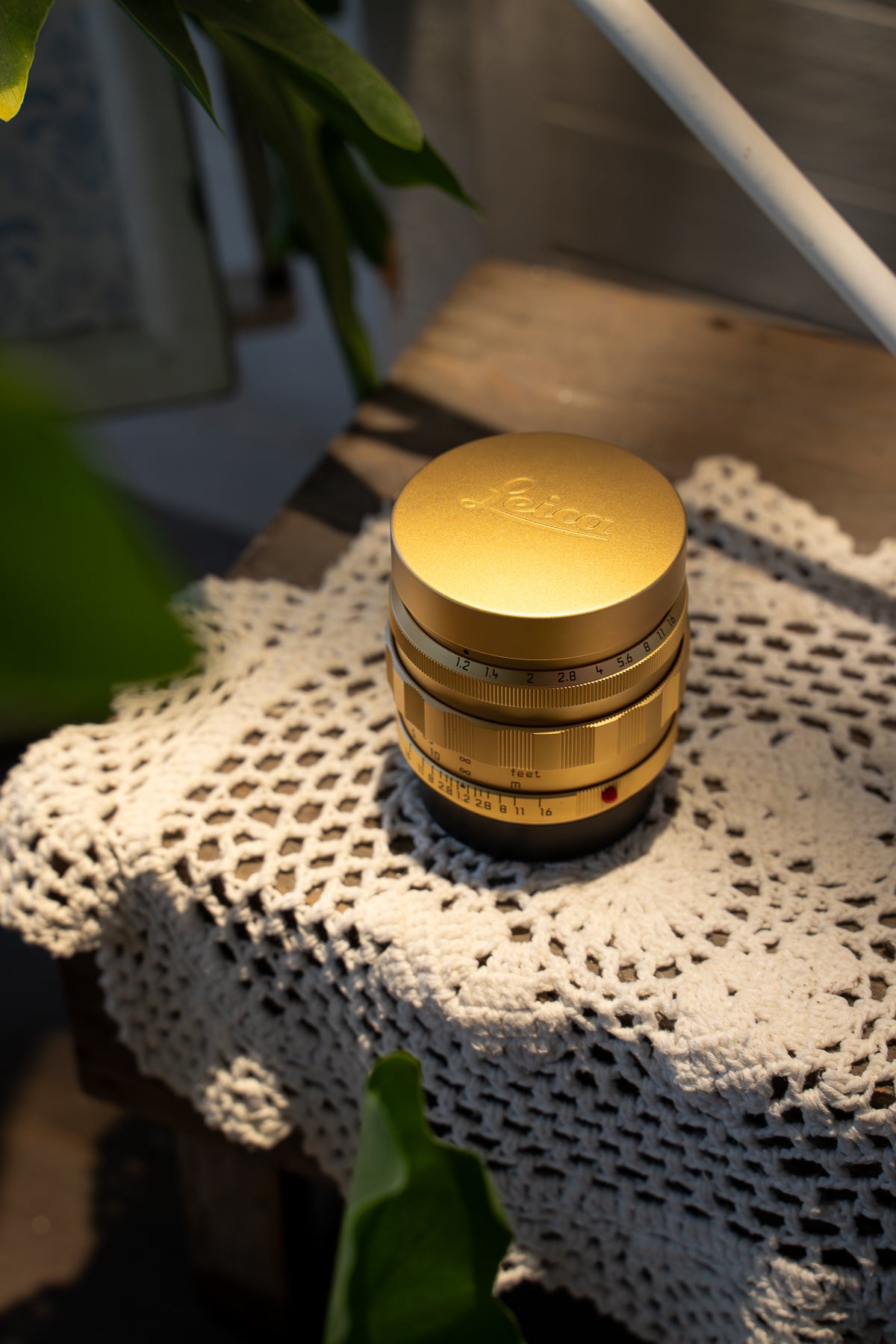 50mm F1.2 Lens 24K GLODEN/Reproduction brass kit