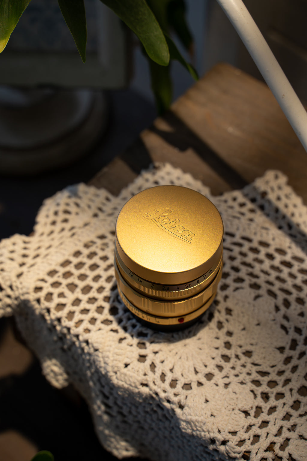 50mm F1.2 Lens 24K GLODEN/Reproduction brass kit