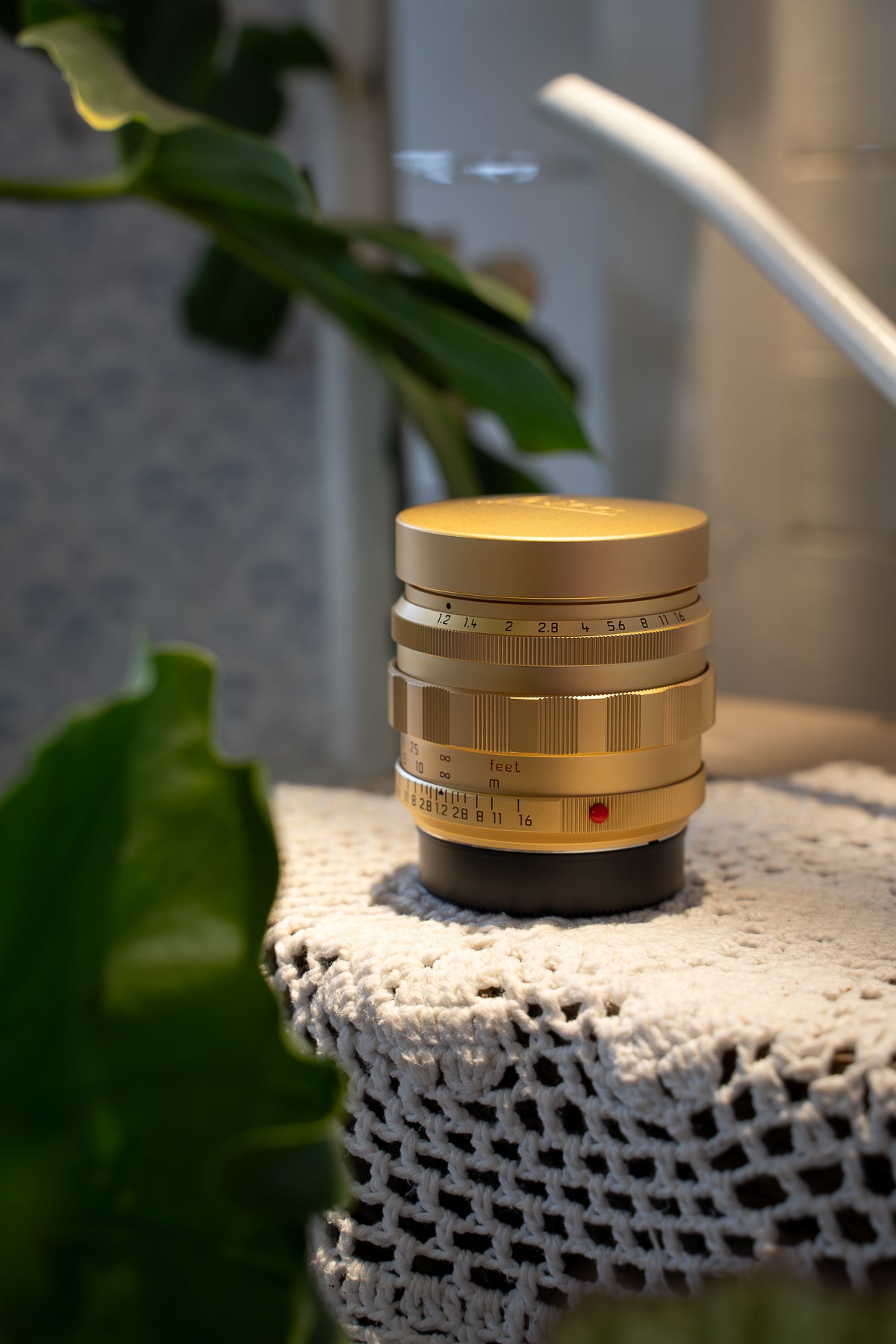 50mm F1.2 Lens 24K GLODEN/Reproduction brass kit