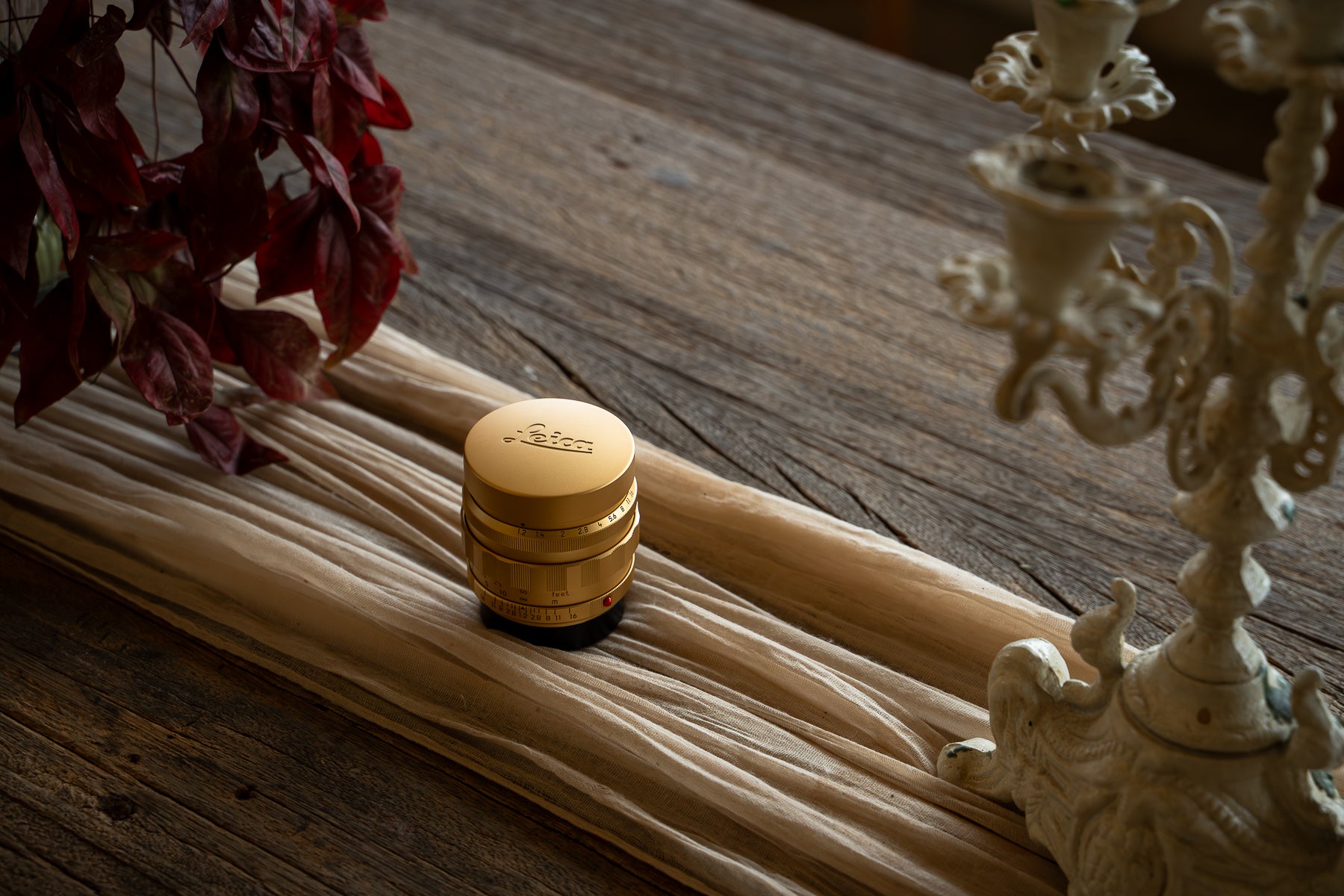 50mm F1.2 Lens 24K GLODEN/Reproduction brass kit