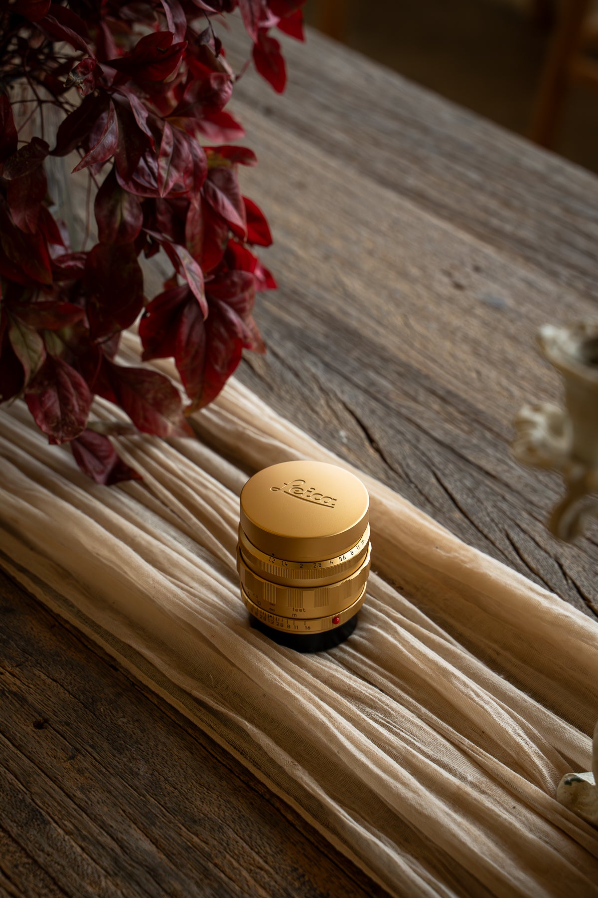 50mm F1.2 Lens 24K GLODEN/Reproduction brass kit