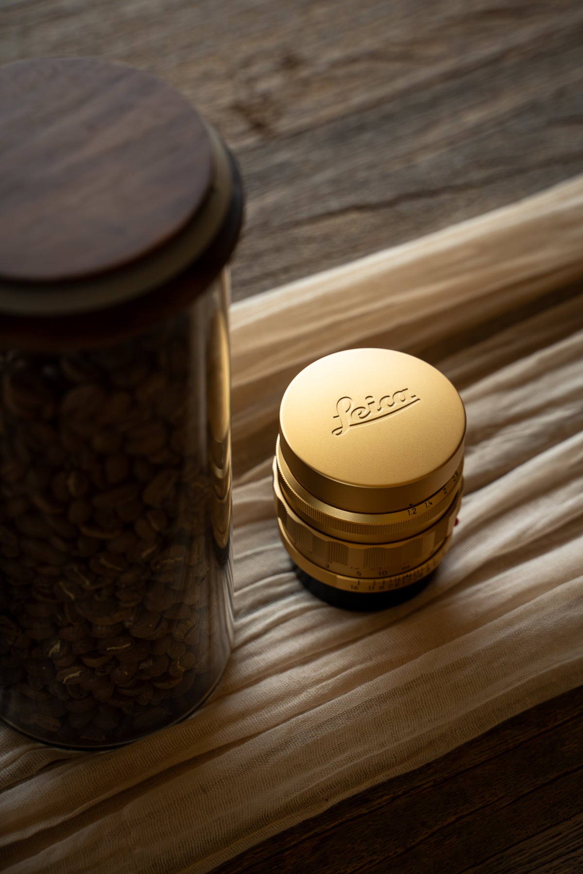 50mm F1.2 Lens 24K GLODEN/Reproduction brass kit