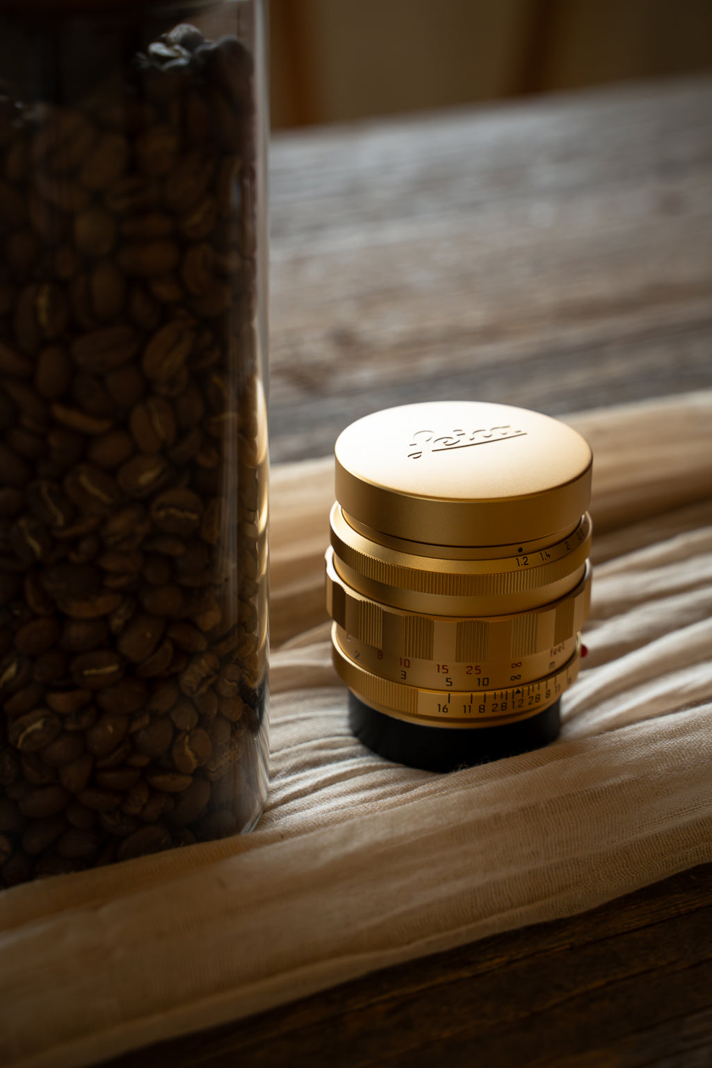 50mm F1.2 Lens 24K GLODEN/Reproduction brass kit