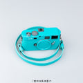 T Blue French Lambskin Camera Shoulder Strap（M9）